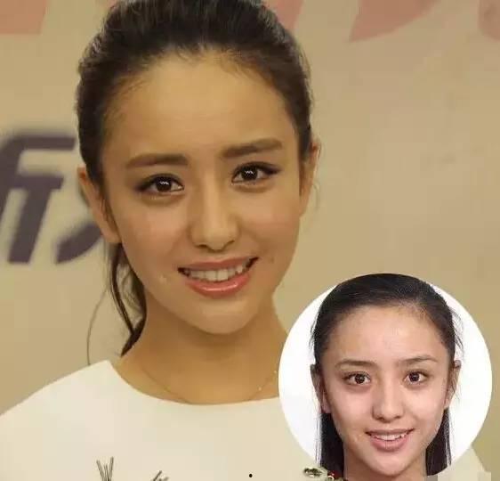 明星网红素颜照对比,明星网红真实颜值大对比