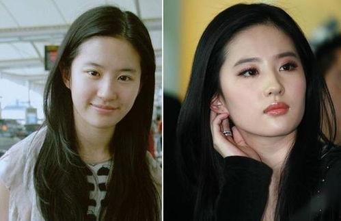 明星网红素颜照对比,明星网红真实颜值大对比