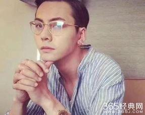 戴眼镜的男明星网红,网红界的时尚新宠